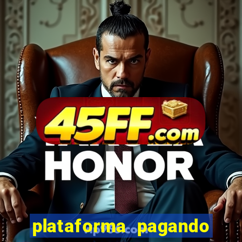 plataforma pagando muito fortune tiger